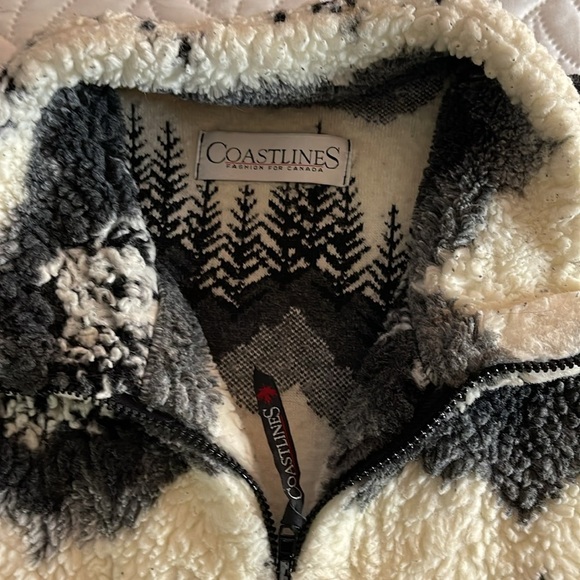 VTG Coastlines for Canada full zip fleece - Picture 3 of 3